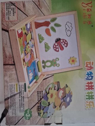 Juego Pizarra Magnética Infantil Animales