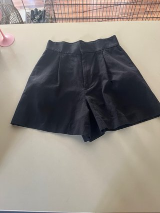 Bermudas Zara Talla S Negras