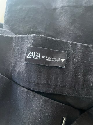 Bermudas Zara Talla S Negras