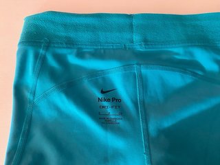 Mallas Cortas Nike Pro Mujer Turquesa 8cm