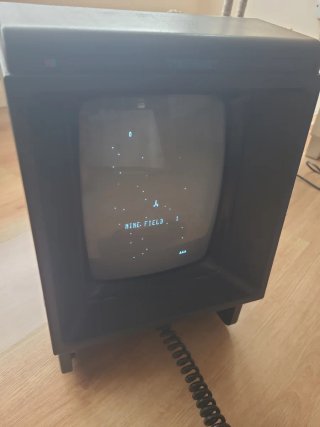 Consola Vectrex Negra