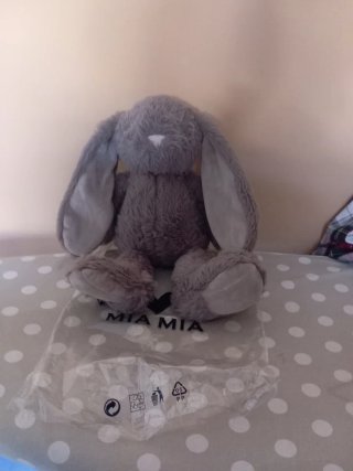 Peluche Conejo Gris Sin Estrenar