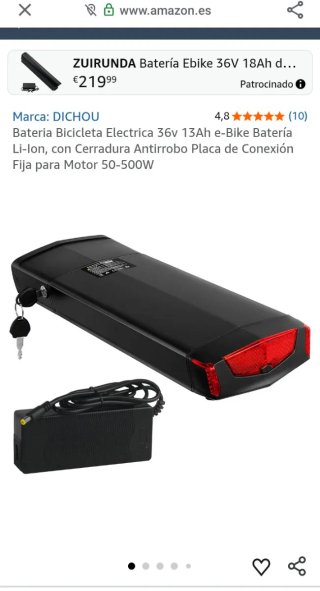 Bicicleta Eléctrica ECMOO,falta batería y cargador