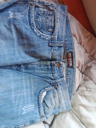 Pantalón vaquero MAS FASHION azul hombre