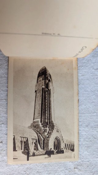 Folleto Antiguo 1ªGM Douaumont Vaux Verdun