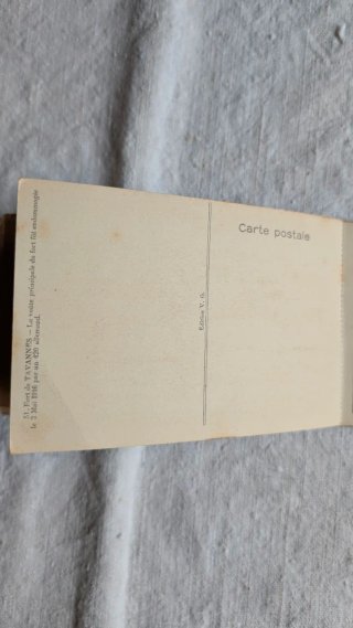 Folleto Antiguo 1ªGM Douaumont Vaux Verdun