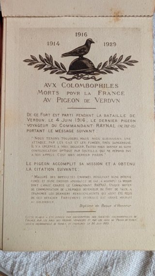 Folleto Antiguo 1ªGM Douaumont Vaux Verdun