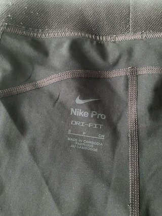 Mallas Cortas Nike Pro Mujer Negro 8cm