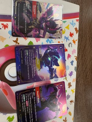 Cartas Riftbound vendetta Morgana, Death Mark