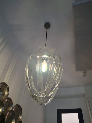 Lámpara cristal Bohemia diseño moderno