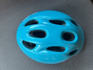 Casco Bici Azul Basic Kiddy
