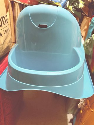 Trineo azul Decathlon para niñ@s
