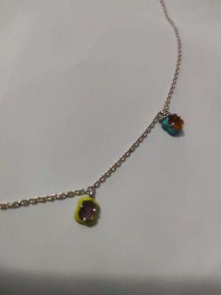 Collar Tous Multicolor Plata