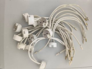14 Portalámparas con cables