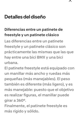 Patinete Freestyle Negro