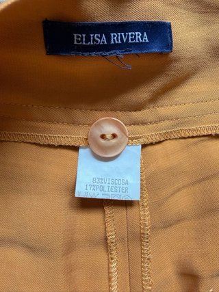 Pantalón ancho/palazzo mujer T38-Elisa Rivera
