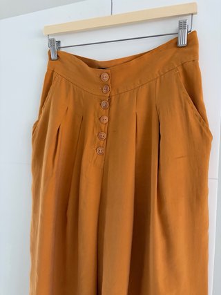 Pantalón ancho/palazzo mujer T38-Elisa Rivera