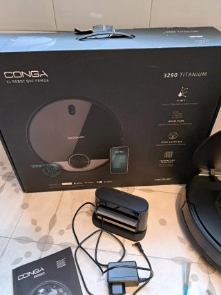 Robot Aspirador Conga 3290 Titanium