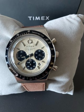 Reloj Timex Q Chronograph Nuevo