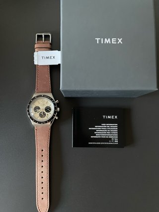 Reloj Timex Q Chronograph Nuevo