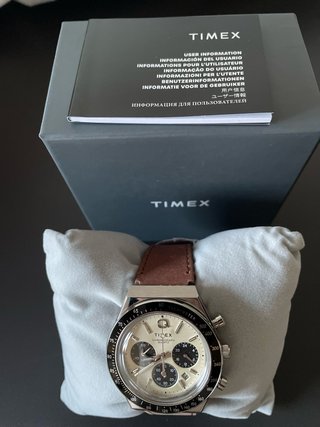 Reloj Timex Q Chronograph Nuevo