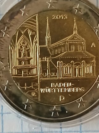 Moneda 2 Euros Alemania 2013