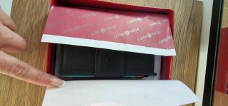 Cartera Laura Valle Piel Negra RFID