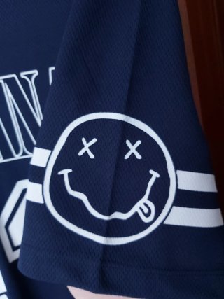 Nirvana camiseta año 93 Azul Talla L oversize