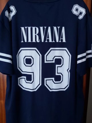 Nirvana camiseta año 93 Azul Talla L oversize