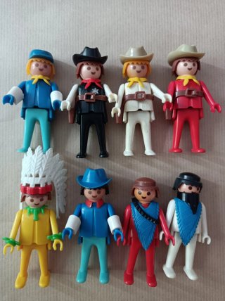 Figuras Playmobil Oeste y Accesorios