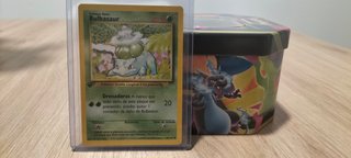 Carta Pokémon Bulbasaur 1a Edición