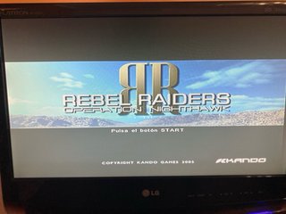 PS2 Rebel Raiders: Operation Nighthawk