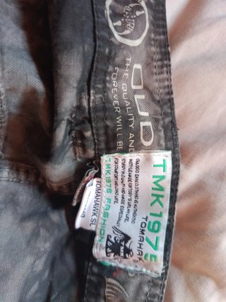 Pantalones cargo hombre tie-dye