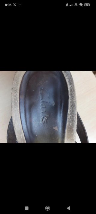 Sandalias de piel con plataforma interior