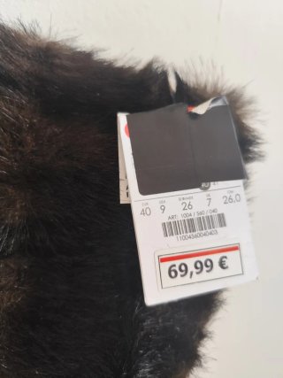 Botas Bershka Piel Tacón Negro