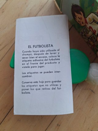 Avon Vintage El Futbolista Champú Niños
