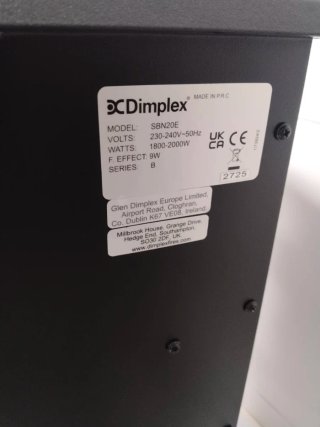 NUEVA Estufa Eléctrica Dimplex Springborne