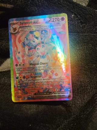 Carta Pokémon Sylveon EX 270 HP Tera