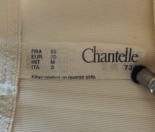 Calções de compressão Chantelle bege M