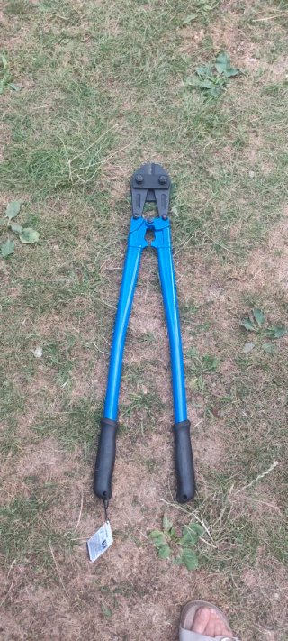 Cizalla Cortacadenas Grande Azul