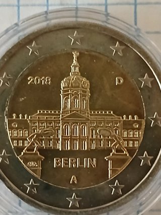 Moneda Alemania 2018 Berlín