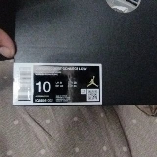 Zapatillas Jordan Negras y Azules