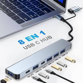 Hub USB-C 7 en 1 NUEVO a estrenar | USB 3.0