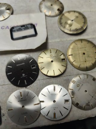 Lote Esferas Reloj Certina/Record/Dogma