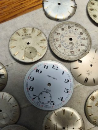 Lote Esferas Reloj Certina/Record/Dogma