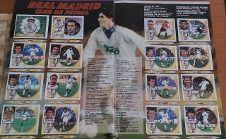 Álbum Cromos Liga Fútbol 94-95 1ª División