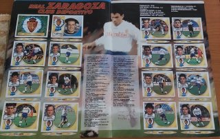 Álbum Cromos Liga Fútbol 94-95 1ª División