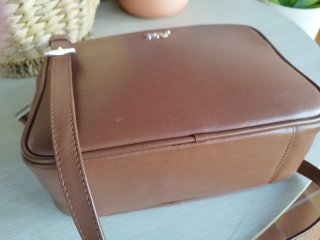 Bolso de piel RV Marrón