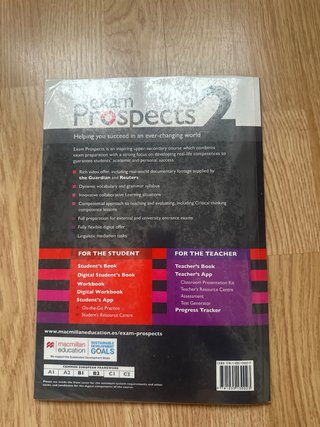 EXAM PROSPECTS 2 Student's book: libro de texto...