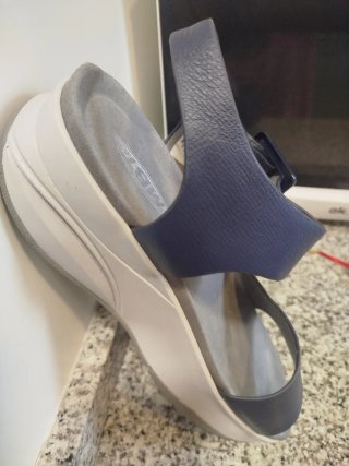 Sandalias MBT Mujer Talla 37 Azul